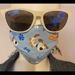 Bundle 3 for $20 Puppy Print Fabric face mask